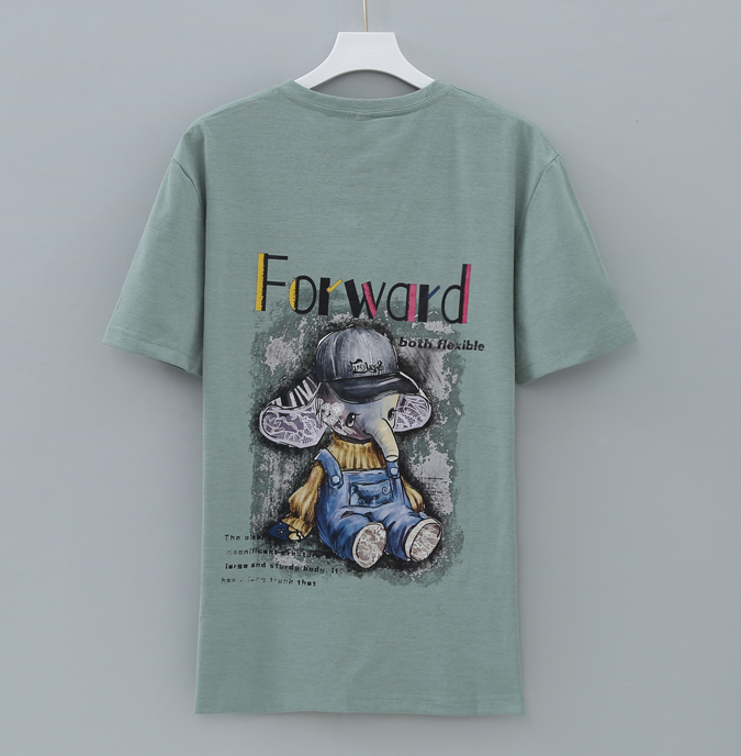 เสื้อยืดกันยุง เสื้อยืดสุดเท่ สีเขียว สีเขียวอ่อน ลายช้างการ์ตูน สไตล์น่ารัก ราคาส่ง ผ้าคอตตอนแท้ ป้องกันยุง มีกลิ่นมิ้นต์ ไล่ยุงได้ ใส่สบายระบายอากาศ ลายสกรีนคมชัด แห้งไว