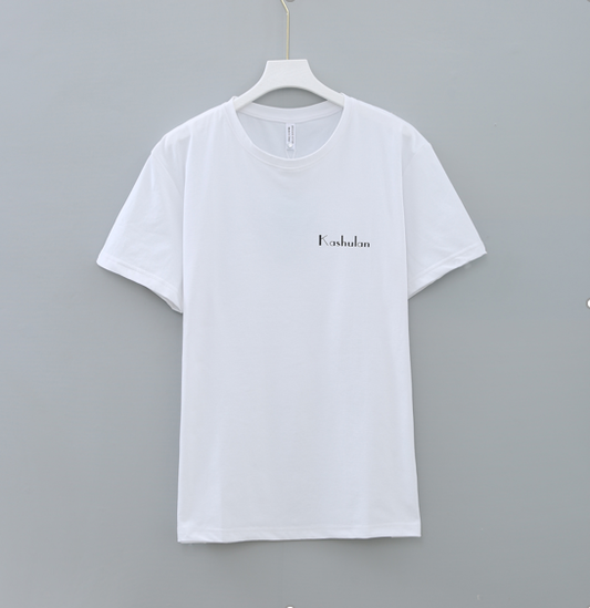 เสื้อยืดสีขาวสุดมินิมอล  ราคาส่ง