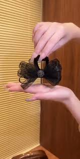 กิ๊ฟหนีบโบว์ประดับเพชร กิ๊ฟโบฝังเพชร กิ๊ฟโบราคาดี กิ๊ฟหนีบสไตล์เกาหลี