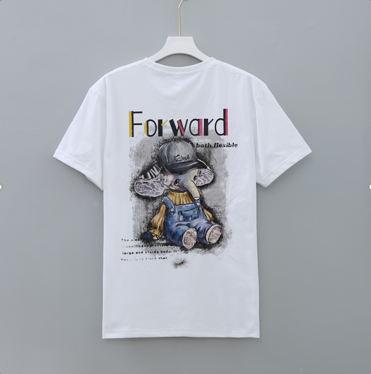 เสื้อยืดแฟชั่น ลายการ์ตูนช้างสุดน่ารัก  ราคาส่ง