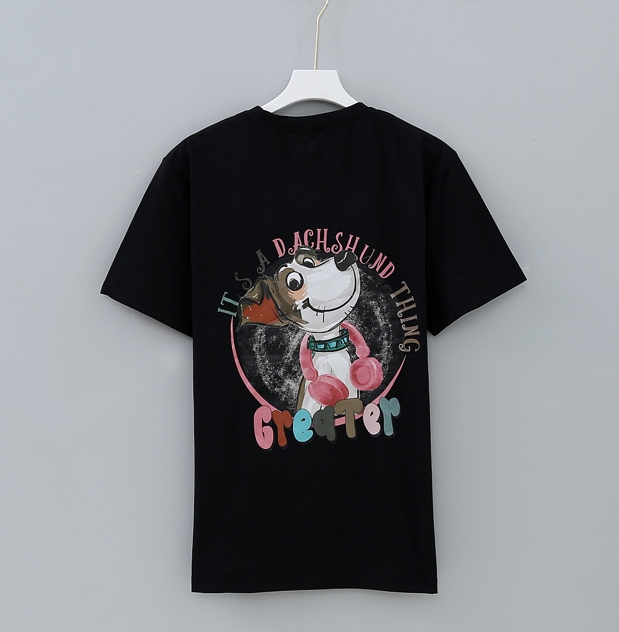 เสื้อยืดสกรีนลายหมาดัชชุน ป้องกันยุง มีกลิ่นมิ้นต์ ไล่ยุงได้ ใส่สบายระบายอากาศ ลายสกรีนคมชัด แห้งไว