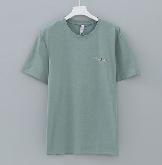 เสื้อยืดกันยุง เสื้อยืดสุดเท่ สีเขียว สีเขียวอ่อน ลายมินิมอล เรียบๆ ราคาส่ง ผ้าคอตตอนแท้ ป้องกันยุง มีกลิ่นมิ้นต์ ไล่ยุงได้ ใส่สบายระบายอากาศ ลายสกรีนคมชัด แห้งไว 